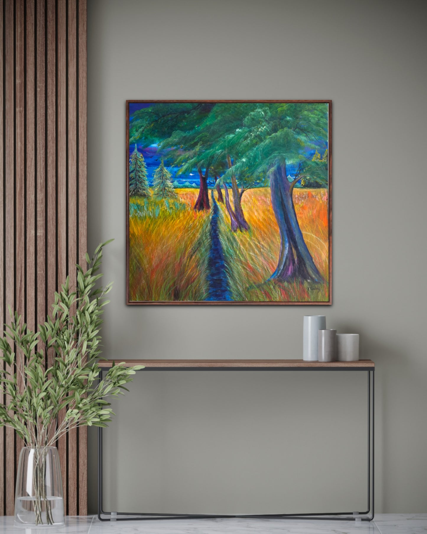 Pathway Through The Meadow