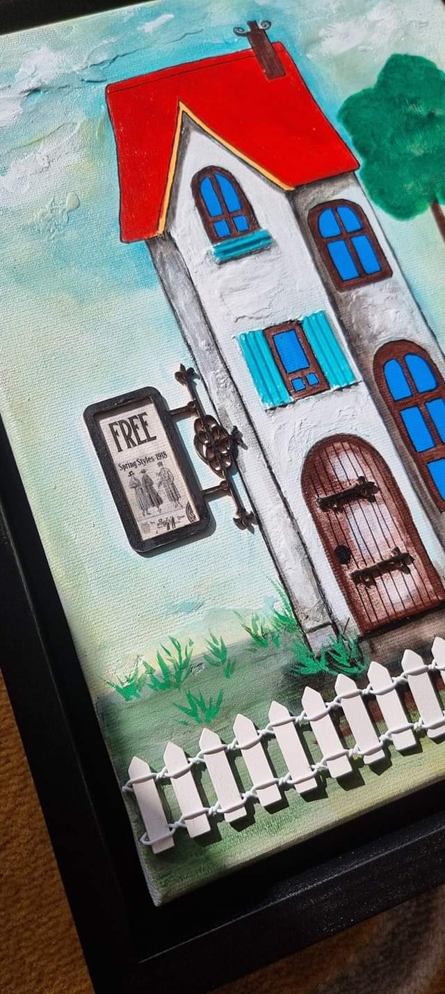 Original Handmade Mixed Media Painting