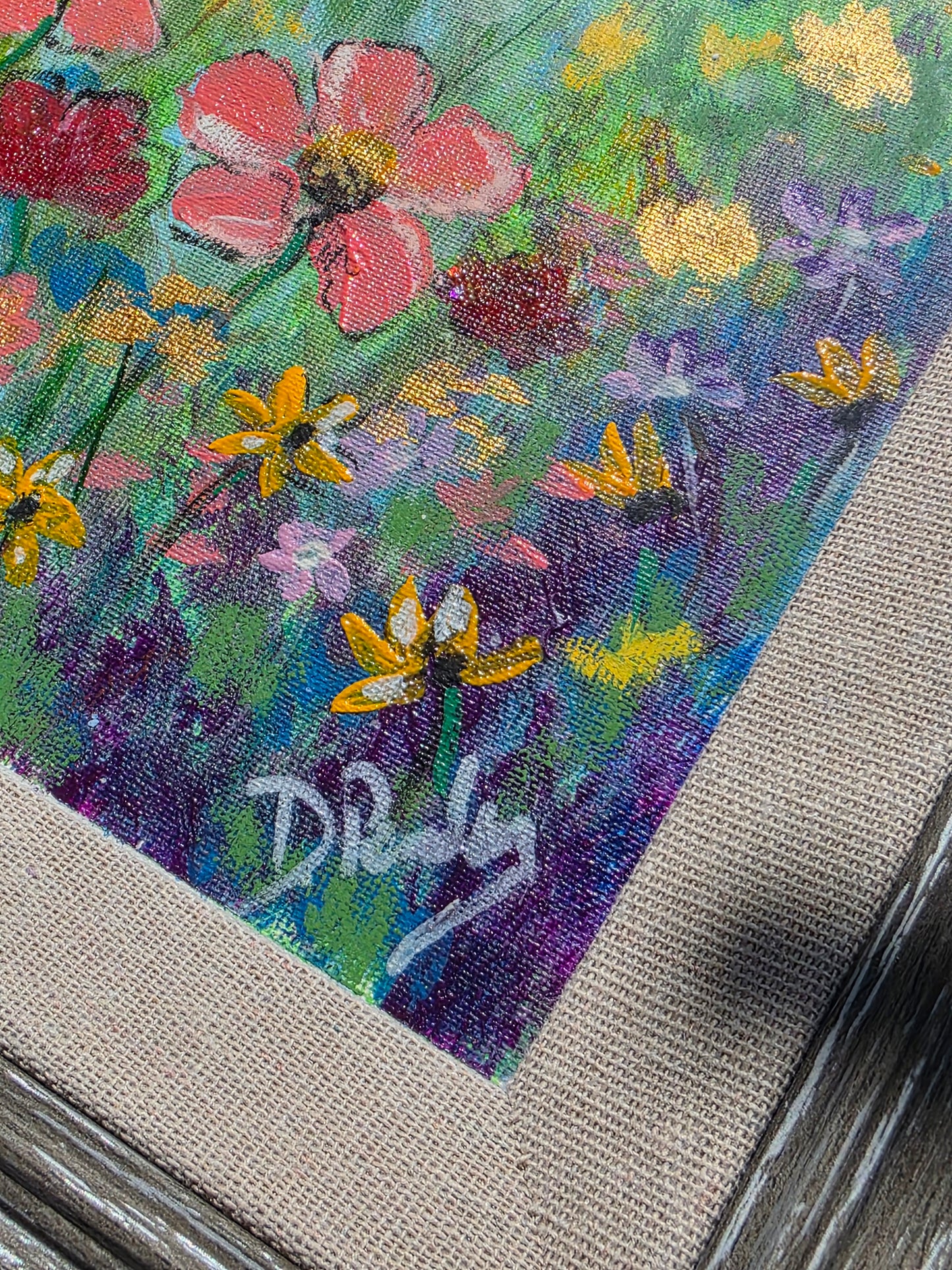 "Where wildflowers rest".