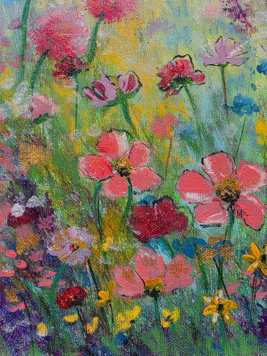 "Where wildflowers rest".